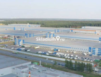 Вид территории. Сухой склад (+18) Склад Внуково Москва, поселение Марушкинское, деревня Шарапово, ул Придорожная, д 6 стр 1, 49 900 м2 фото 3